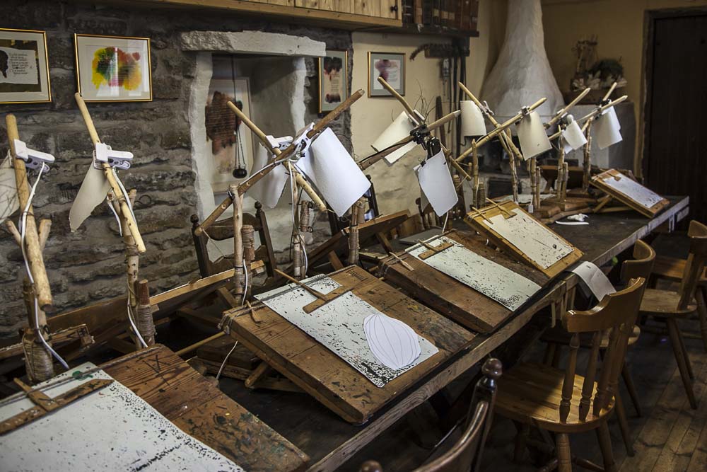 Kalligrafiastudio Labora Tallinnan vanhassa kaupungissa
