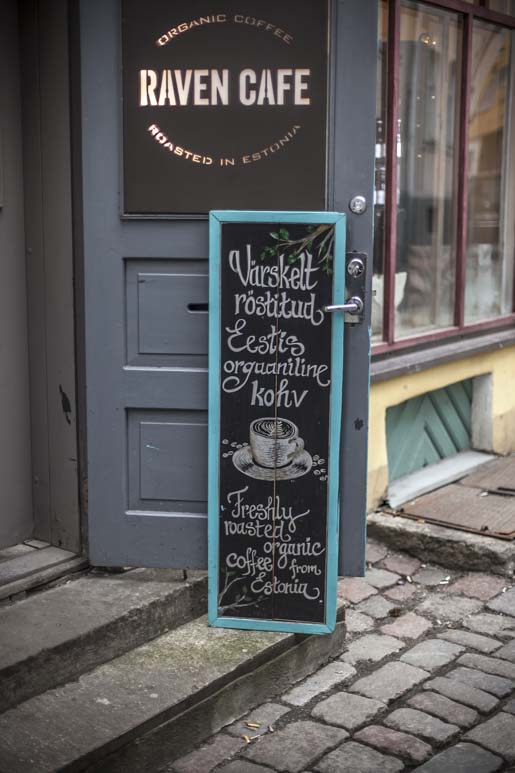 Cafe Raven Tallinnan vanhakaupunki