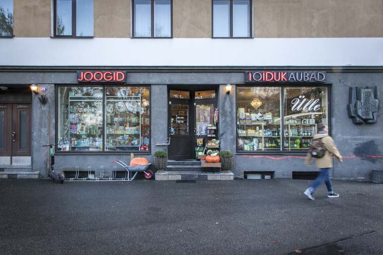 Kivijalkakauppa Ülle Tallinnassa