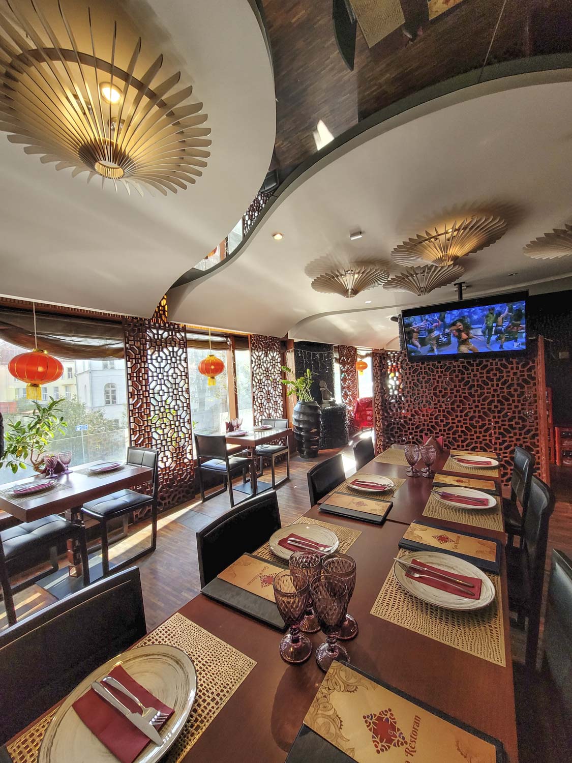 Ravintola lähellä satamaa: Goa