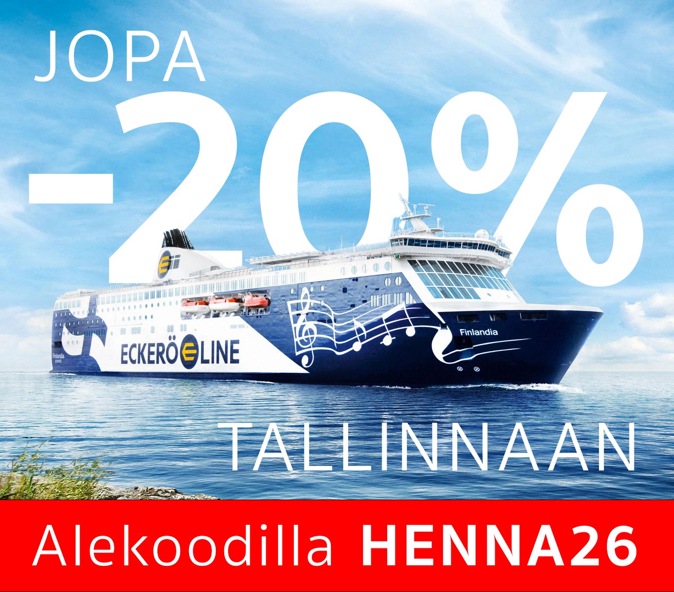 Eckerö Line alekoodi HENNA26